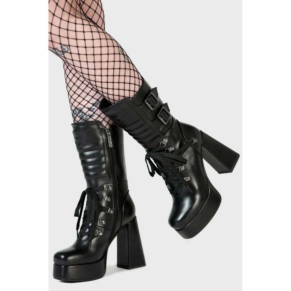 Killstar Dionisia platform goth boots